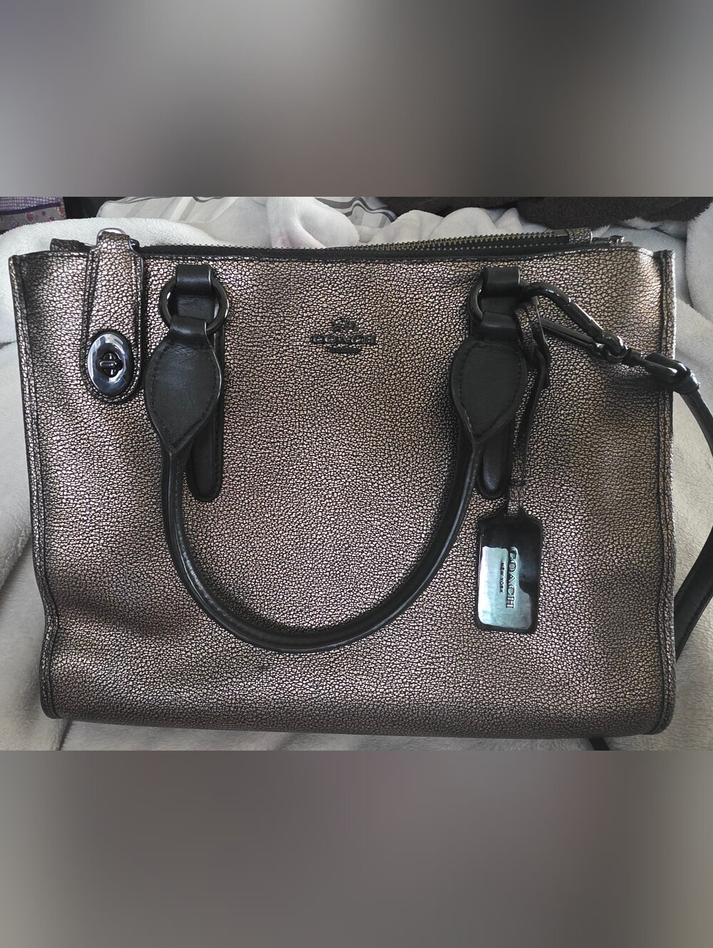 Coach Crosby Triple Compartment Carryall - Picture 3 of 6